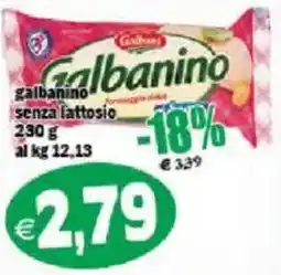 Il Castoro Supermercati Galbanino senza lattosio offerta