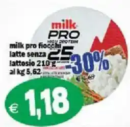 Il Castoro Supermercati milk pro fiocchi latte senza lattosio offerta