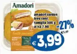 Il Castoro Supermercati Amadori cordon bleu conf. offerta