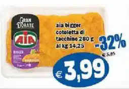 Il Castoro Supermercati Aia bigger cotoletta di tacchino offerta
