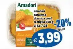 Il Castoro Supermercati Amadori cotoletta classica offerta