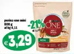Il Castoro Supermercati purina one mini offerta