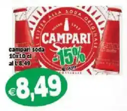Il Castoro Supermercati Campari soda offerta