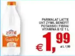 Pewex Parmalat Latte UHT Zymil Benefit offerta