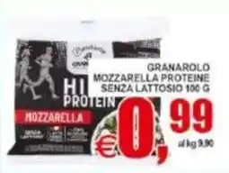 Pewex Granarolo mozzarella proteine senza lattosio offerta