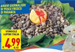 Iper Triscount Vongole Lupini Italia offerta