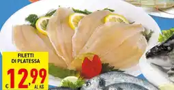 Iper Triscount Filetti di platessa offerta