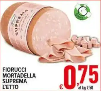 Fiorucci mortadella suprema