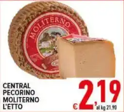 Iper Triscount Central Pecorino Moliterno L'Etto offerta