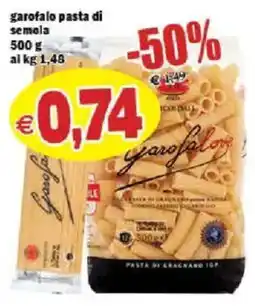 Il Castoro Supermercati garofalo pasta di semola offerta