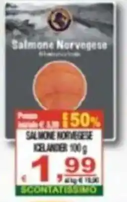 CTS Supermercati Salmone Norvegese Icelander offerta