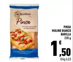 Conad Superstore Pinsa Mulino Bianco Barilla offerta
