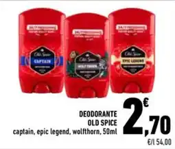 Conad Superstore Deodorante Old Spice offerta