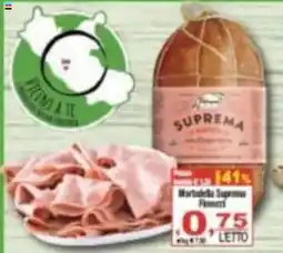 CTS Supermercati Mortadella Suprema Pinucci offerta