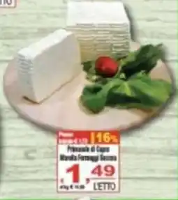 CTS Supermercati Pecorino di Capo Manola Formaggi Sacco offerta