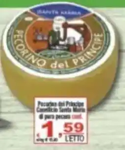 CTS Supermercati Pecorino del Principe offerta
