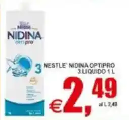 Pewex Nestlé Nidina Optipro 3 liquido offerta