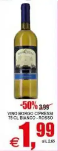Pewex Vino Borgo Cipressi offerta