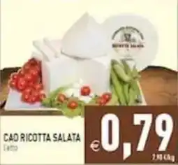 Pim Supermercati Cao ricotta salata offerta