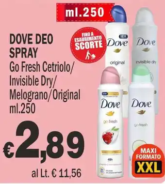 Dove Deo Spray