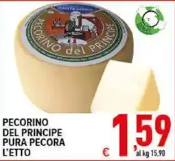 Iper Triscount Pecorino del Principe pura pecora offerta