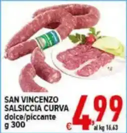 Iper Triscount San Vincenzo Salsiccia Curva offerta