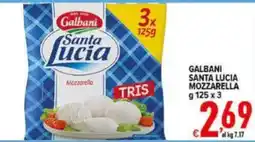 Iper Triscount Galbani Santa Lucia Mozzarella offerta