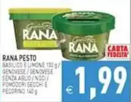 Pim Supermercati Rana pesto basilico e limone offerta