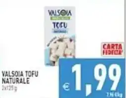 Pim Supermercati Valsòia tofu naturale offerta