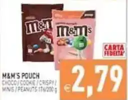 Pim Supermercati M&M'S POUCH offerta