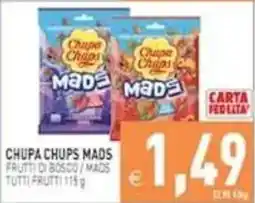 Pim Supermercati Chupa Chups Mads Frutti di Bosco / Mads Tutti Frutti offerta