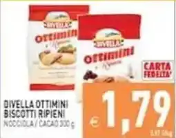 Pim Supermercati Divella ottimini biscotti ripieni offerta