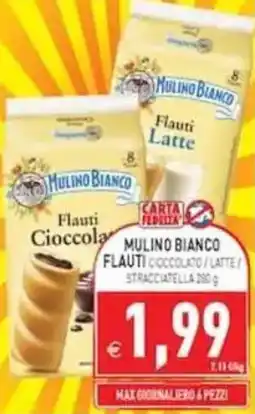 Pim Supermercati Mulino Bianco Flauti Cioccolato / Latte / Stracciatella offerta