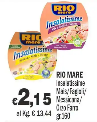 Primo Prezzo Rio mare Insalatissime offerta