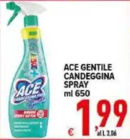 Iper Triscount Ace candeggina spray offerta
