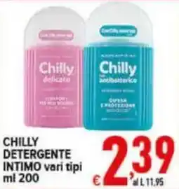 Iper Triscount Chilly detergente intimo offerta