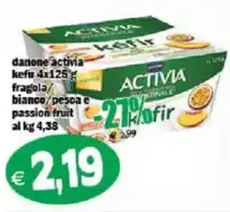 Il Castoro Supermercati Danone Activia kefir offerta