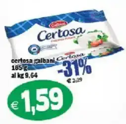 Il Castoro Supermercati Certosa galbani offerta