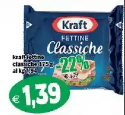 Il Castoro Supermercati Kraft Fettine Classiche offerta