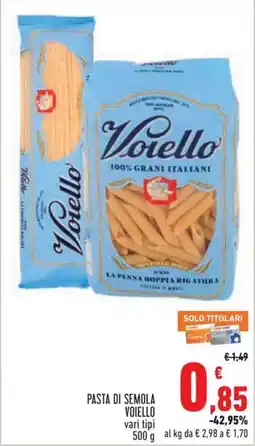 Conad Superstore Pasta di semola Voiello offerta