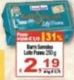 CTS Supermercati Burro Sammontana Latta Panna offerta