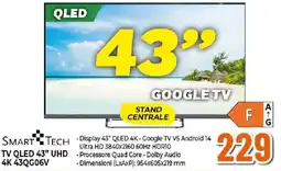 Ipercoop Smart Tech TV QLED 43" UHD offerta