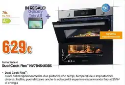 Ipercoop Forno Serie 4 Dual Cook Flex NV7B45403BS offerta