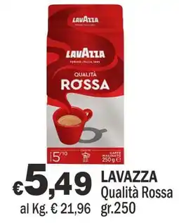 Primo Prezzo Lavazza Qualità Rossa offerta
