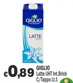 Primo Prezzo Giglio Latte UHT Intero offerta