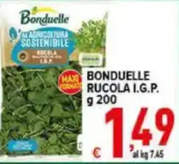 Iper Triscount Bonduelle rucola I.G.P. offerta