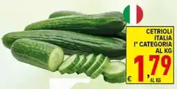 Iper Triscount Cetrioli Italia offerta