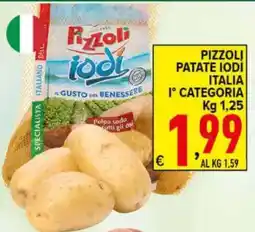 Iper Triscount Pizzoli patate iodì offerta