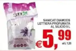 Pewex Sanicat diamonds lettiera profumata al silicio offerta