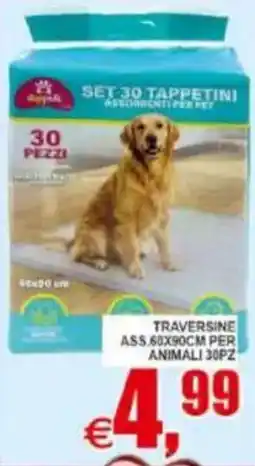 Pewex Set 30 tappetini assorbenti per pet offerta